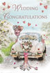 Picture of WEDDING CONGRATULATIONS CARD